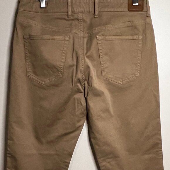 Peter Millar Men's Plain Front Khaki colored Jeans Size 34 x 27 - Picture 4 of 9